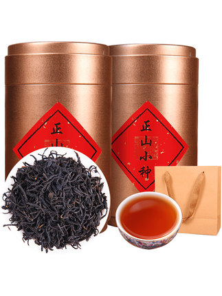 2019新茶春茶武夷山正山小种红茶茶叶散装罐装礼盒装桐木关500g...