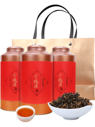 2019新茶金骏眉红茶散装茶叶春茶礼盒装蜜香型金俊眉罐装茶叶一